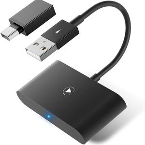 Wireless Carplay Adapter for Phone Bluetooth Adapter Convert Wired to Wireless